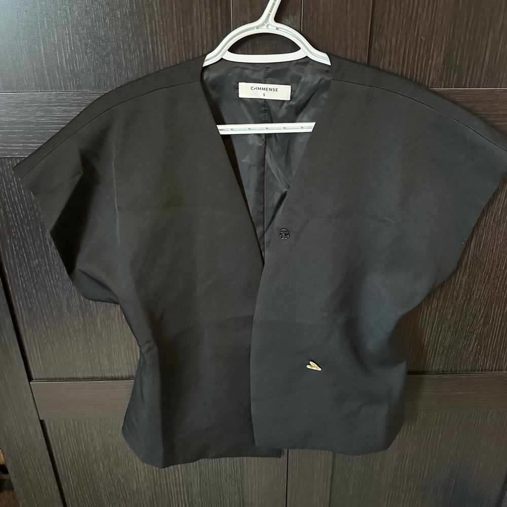 Commense Black Women's Blouse
